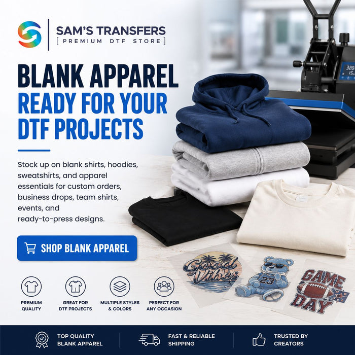 How to Choose Blank Apparel for DTF Transfers
