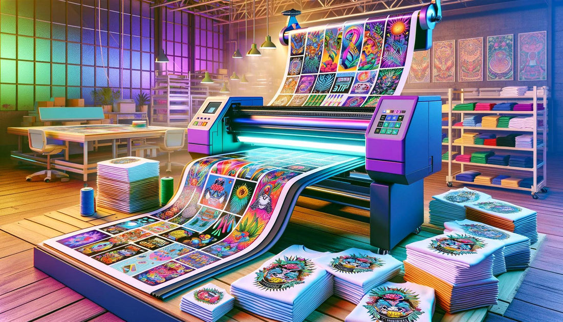 Maximizing Efficiency in Apparel Production: The Advantages of DTF Transfers Gang Sheets - Sam's DTF Transfers