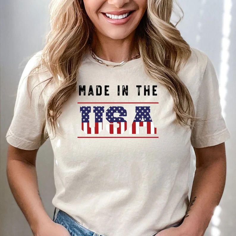 Made in the USA - 4th of July Ready-to-Press DTF Transfer