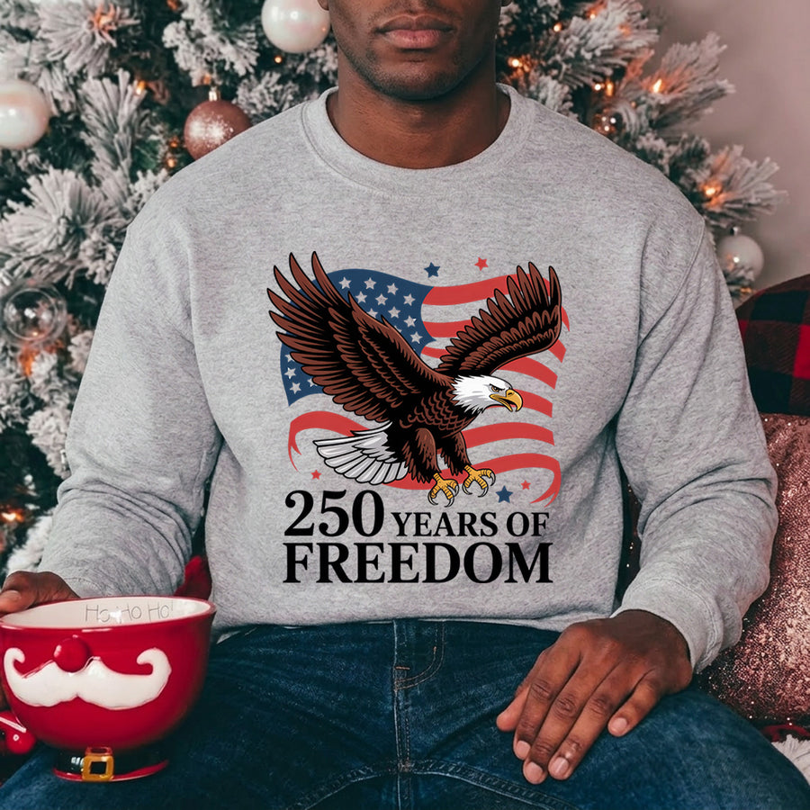 USA 250 Years Anniversary DTF Transfer | 4th of July Design | FR2182