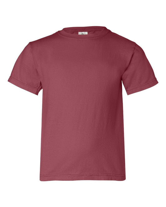 9018 - Comfort Colors - Garment-Dyed Youth Heavyweight T-Shirt - Sam's DTF Transfers
