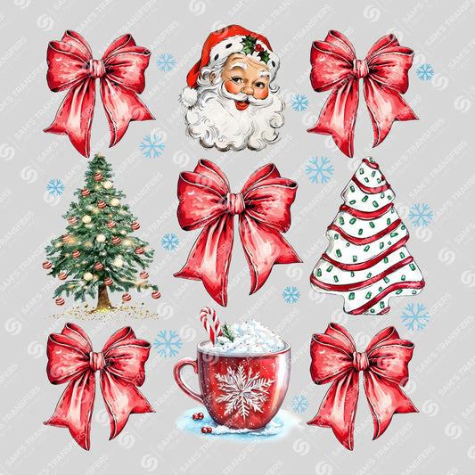 Classic Christmas Delight DTF Transfer