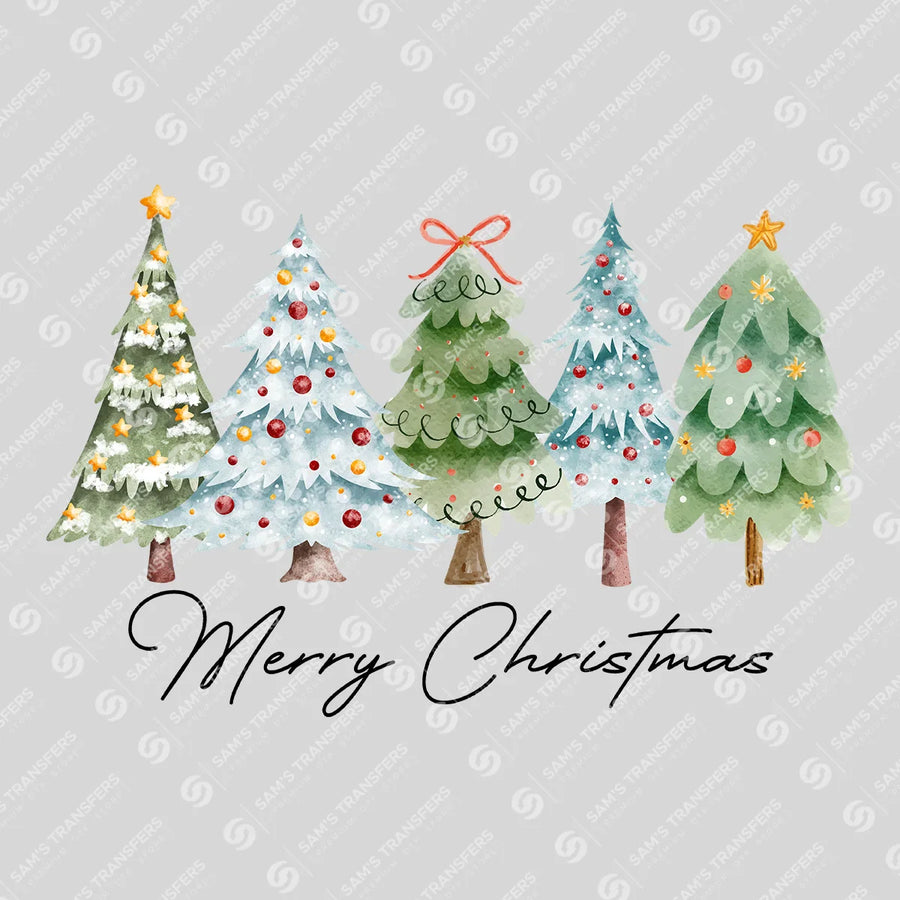 Merry Christmas DTF Transfer