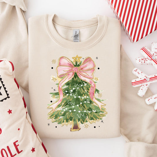 Elegant Christmas Tree DTF Transfer - Sam's DTF Transfers
