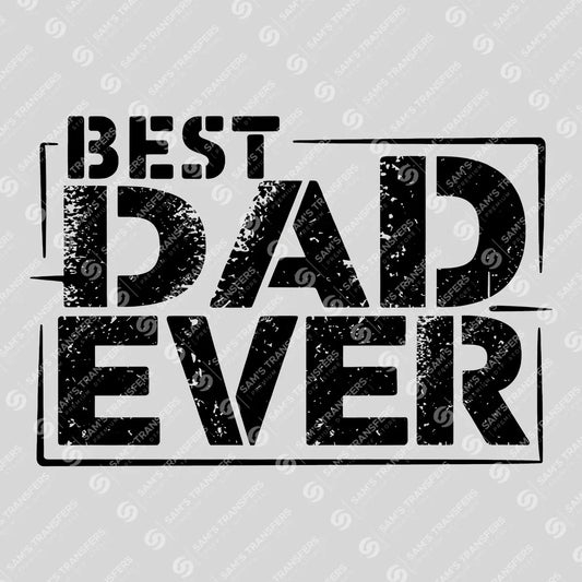 Father's Day Best Dad Ready DTF Transfer | FR1999