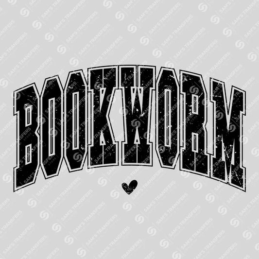 Bookworm Ready-to-Press DTF Transfer Design