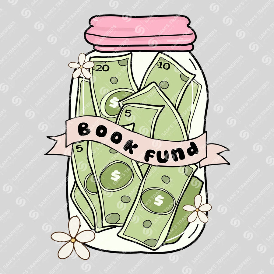 "Book Fund" Ready-to-Press DTF Transfer