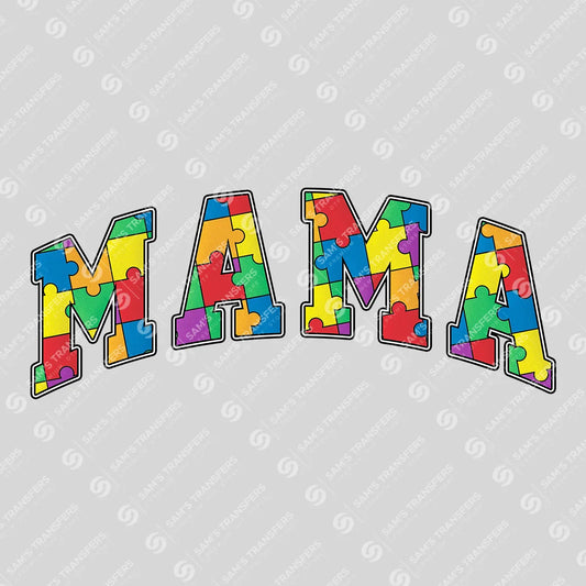 Awareness MAMA DTF Transfer Design