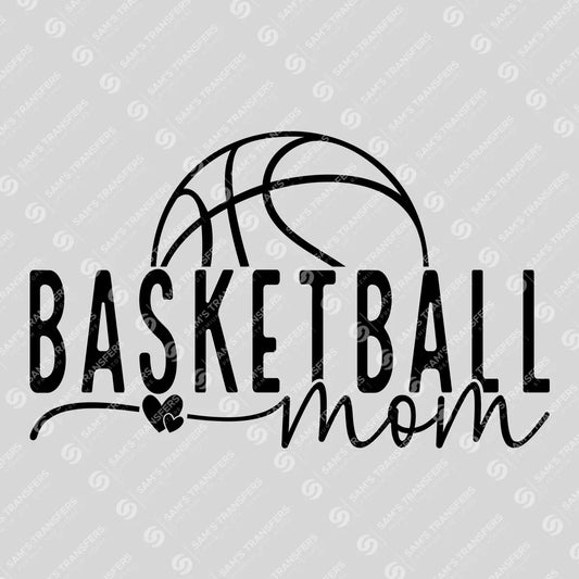 Basketball Mom Script Ready-to-Press DTF Transfer