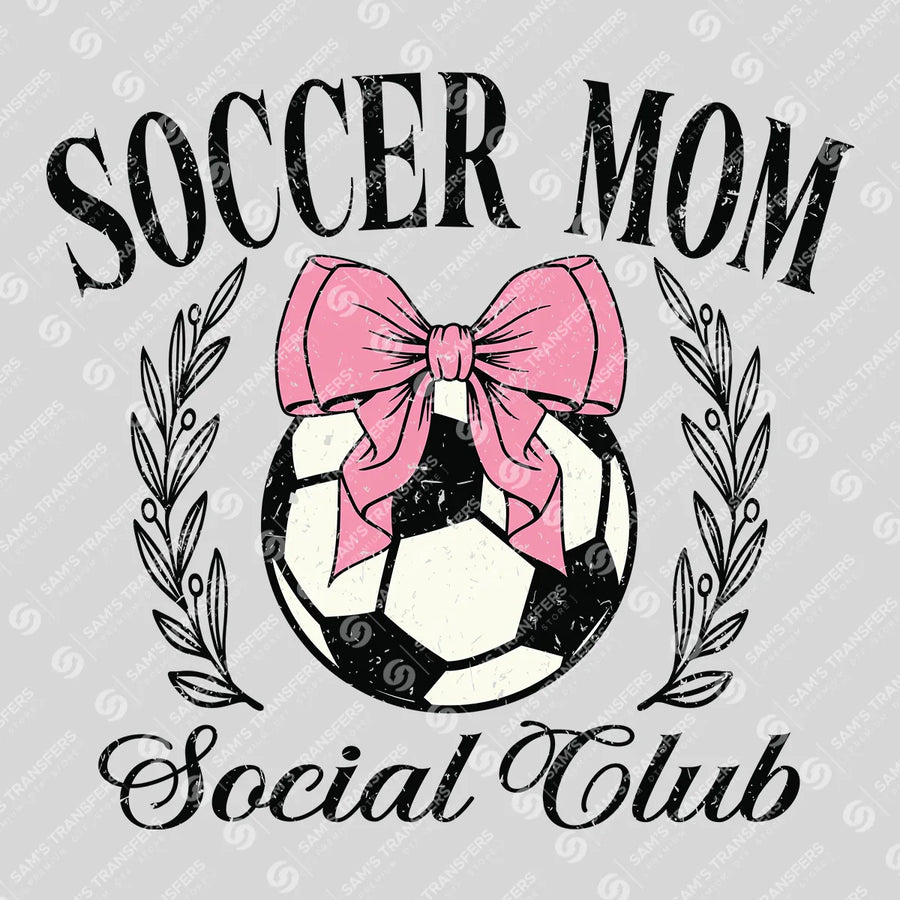 Soccer Mom Social Club Ready-to-Press DTF Transfer