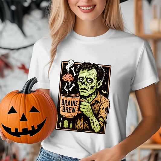 Sweatshirt featuring a Christmas-themed DTF transfer.