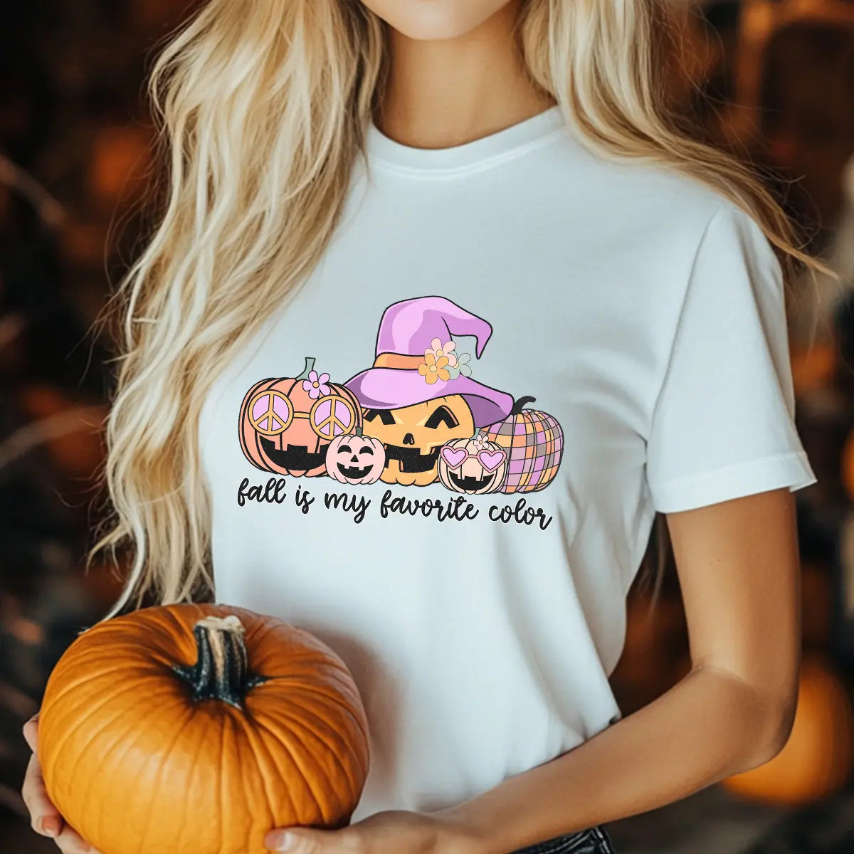 Sweatshirt featuring a Christmas-themed DTF transfer.