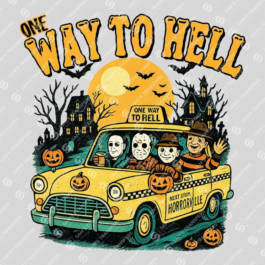 Halloween DTF Transfer - SKU: FRK03213