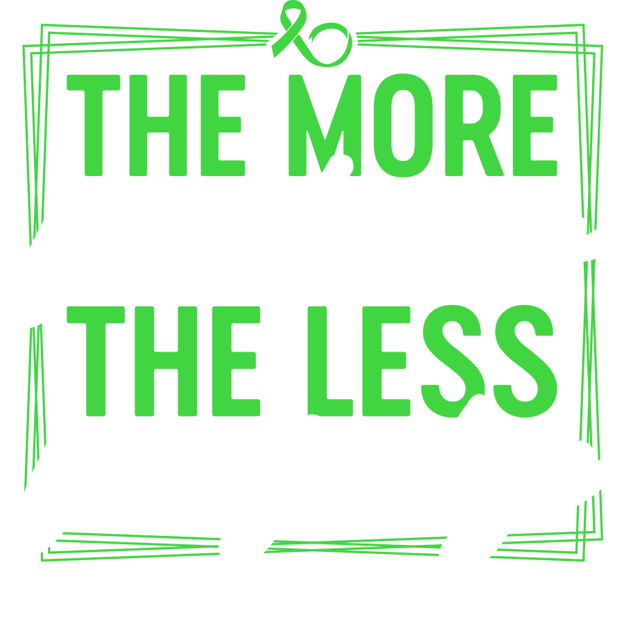 The More You Know, The Less You Judge – Mental Health Awareness DTF Transfer
