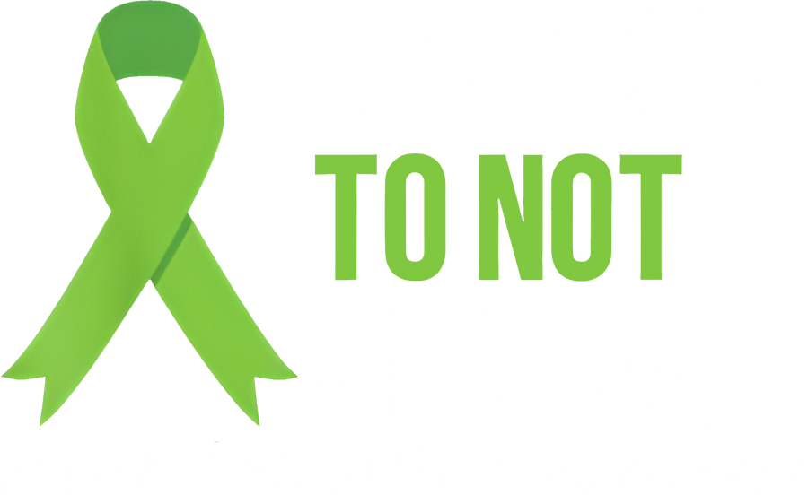 Green Awareness Ribbon – TO NOT Mental Health DTF Transfer