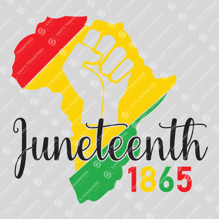 Juneteenth Freedom Day DTF Transfer
