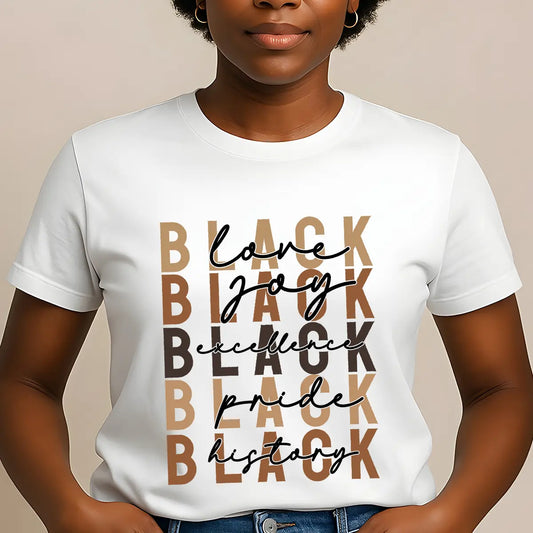 Black History DTF Transfer