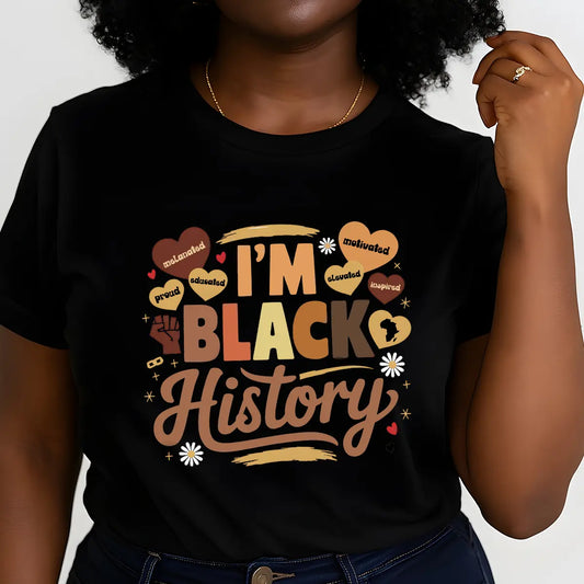 Black History DTF Transfer