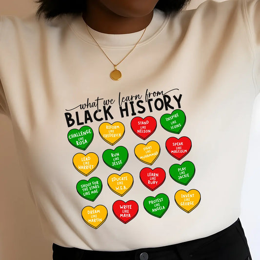 Black History DTF Transfer