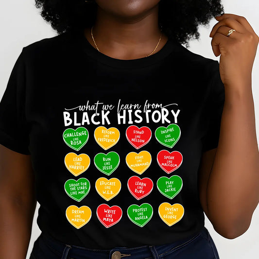 Black History DTF Transfer