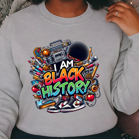 Black History DTF Transfer