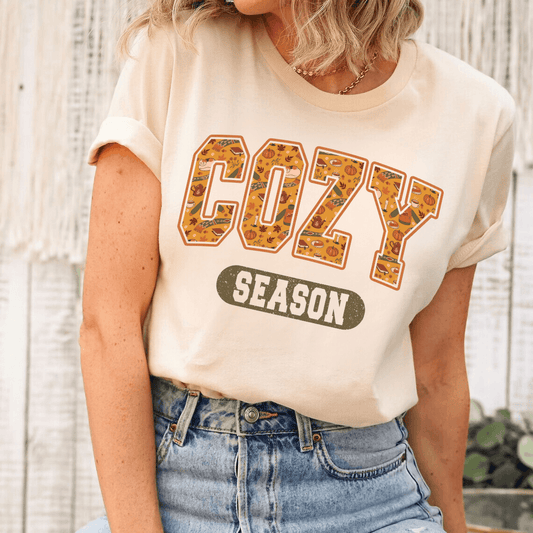 Cozy Season Festive DTF Transfer - Sam's DTF Transfers
