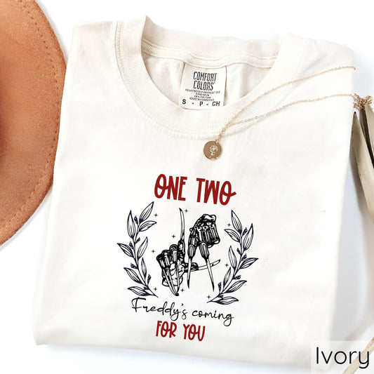 Freddy's Coming for You Horror Movie DTF Transfer - Sam's DTF Transfers