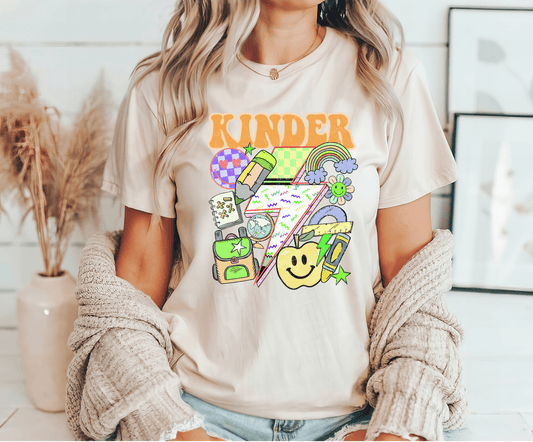 Kinder School Essentials DTF Transfer - Sam's DTF Transfers