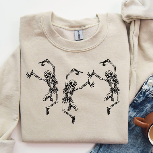 Dancing Skeletons - Halloween DTF Transfer - Sam's DTF Transfers