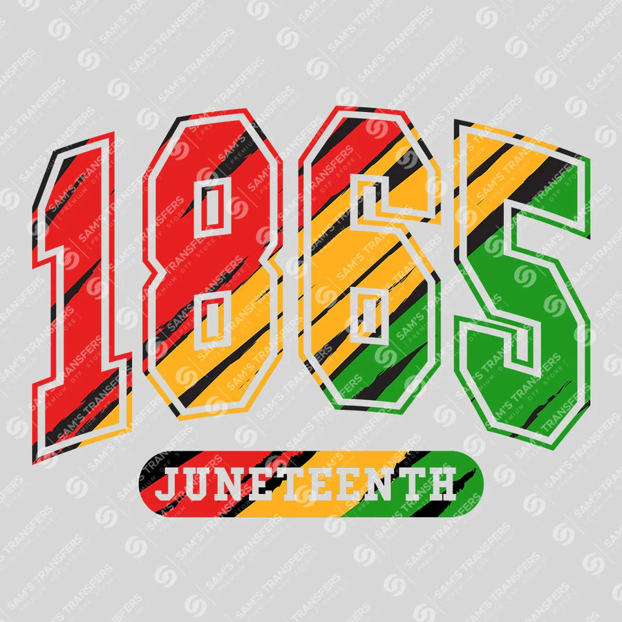 Juneeteent Freedom Day DTF Transfer