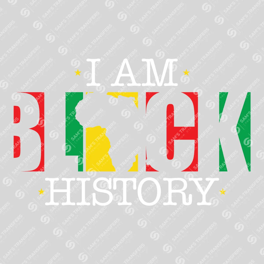 Black History DTF Transfer