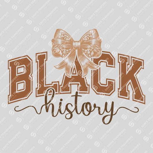 Black History DTF Transfer