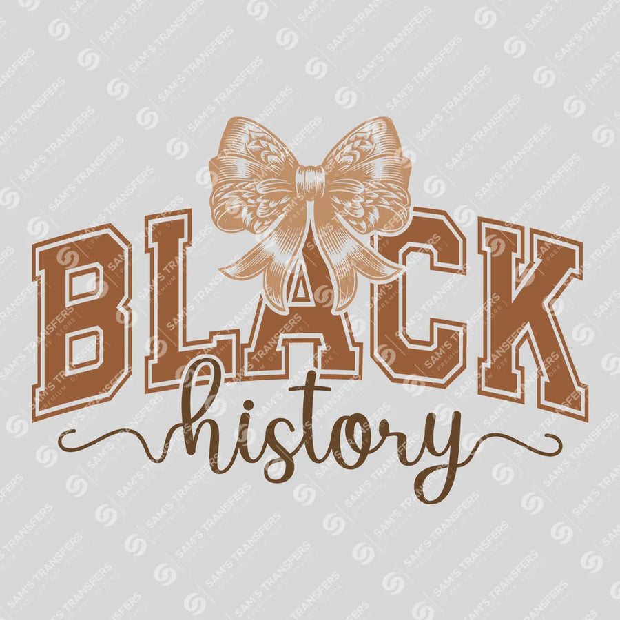 Black History DTF Transfer