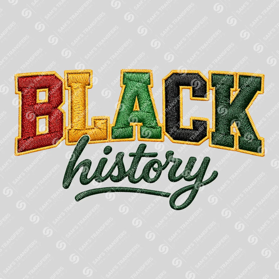 Black History DTF Transfer