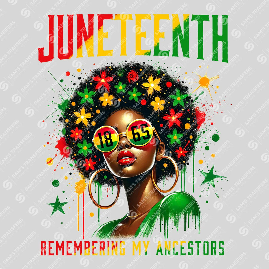 Juneteenth Freedom Day DTF Transfer