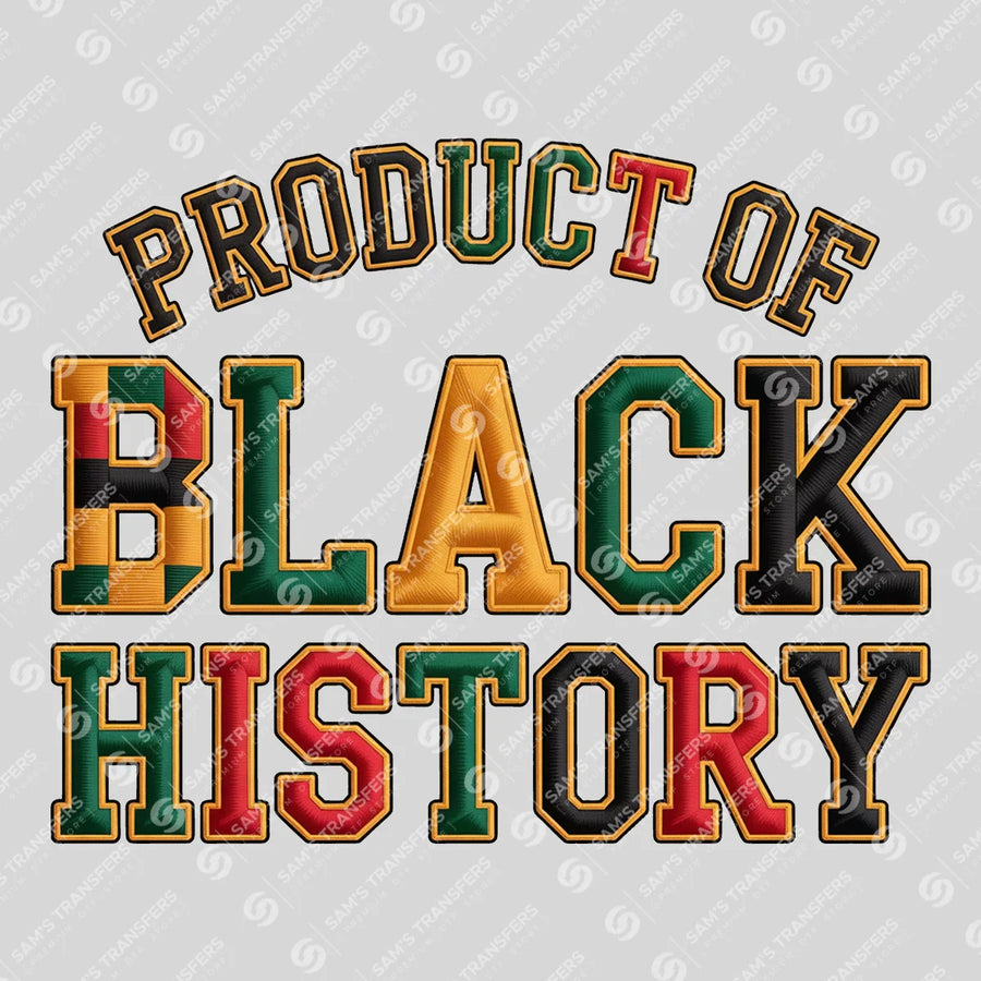 Black History DTF Transfer