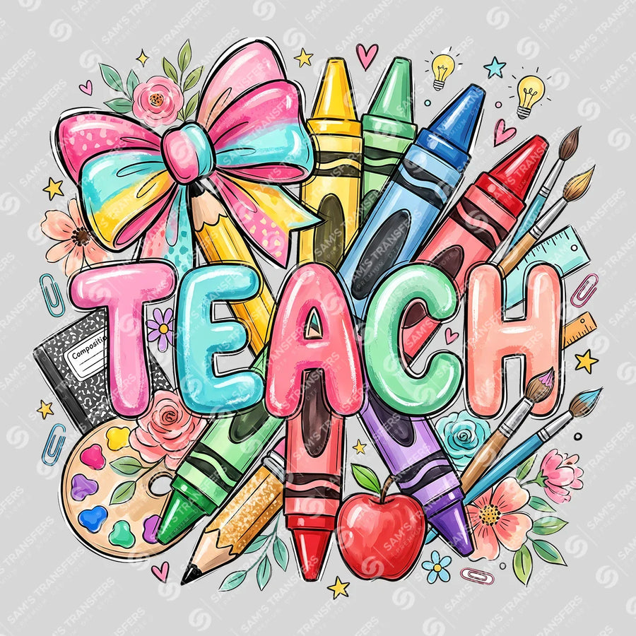 Teach Ready-to-Press DTF Transfer | SAT00181