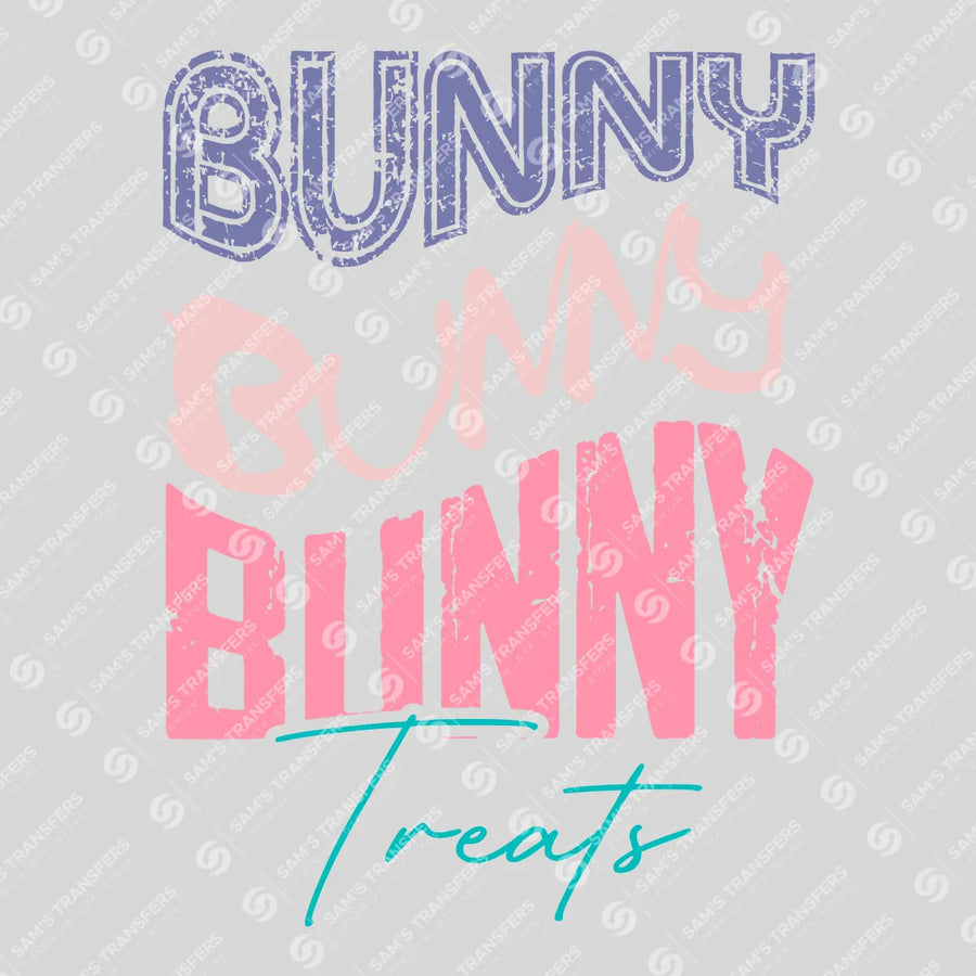 Bunny Treats Ready-to-Press DTF Transfer | SAT00284