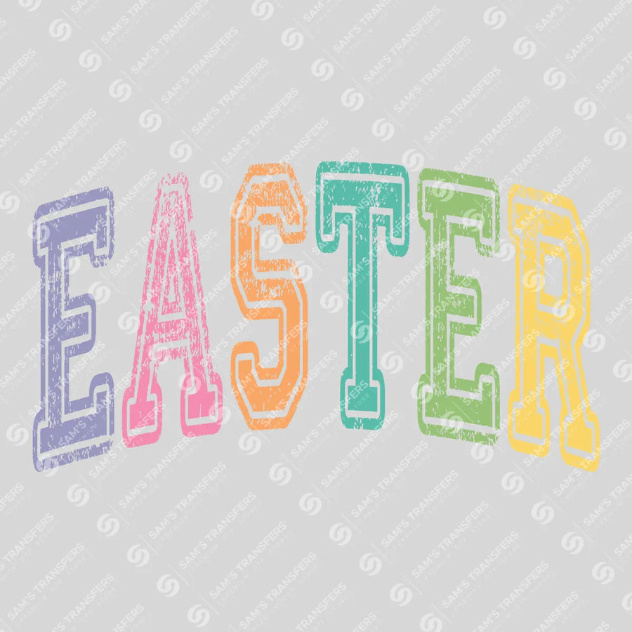 Easter Arched Ready-to-Press DTF Transfer | SAT00345