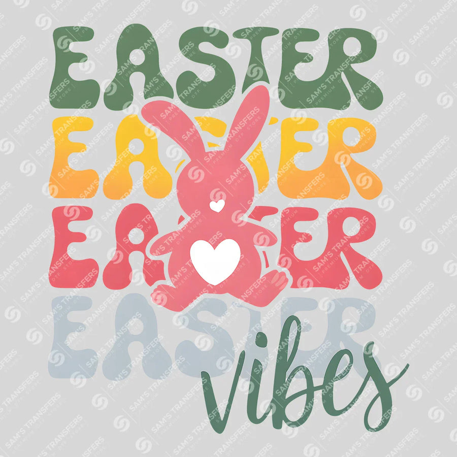 Easter Vibes Echo Ready-to-Press DTF Transfer | SAT00406