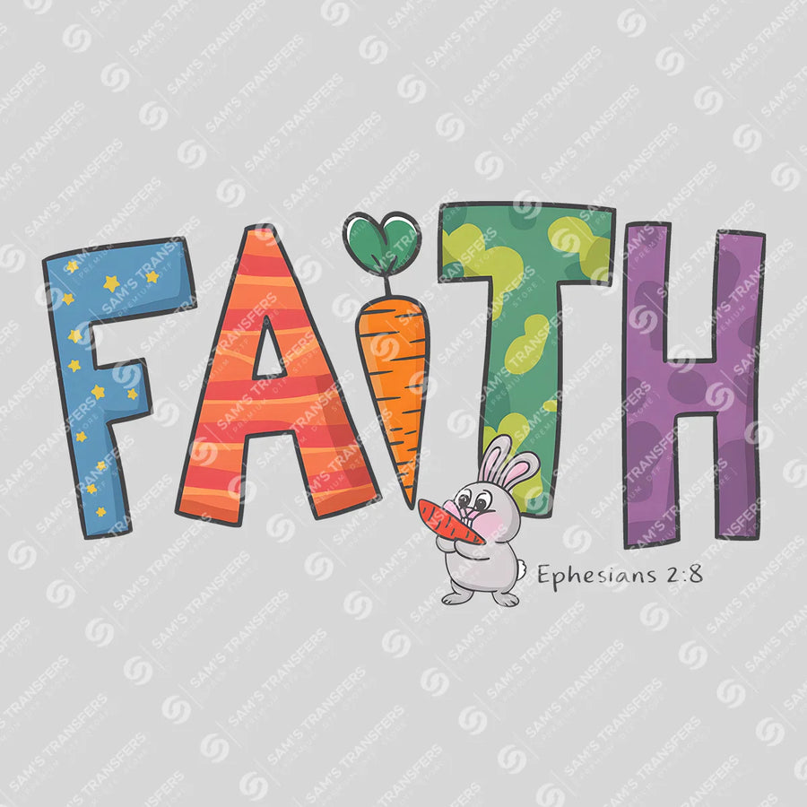 Faith Ephesians 2 Ready-to-Press DTF Transfer | SAT00472