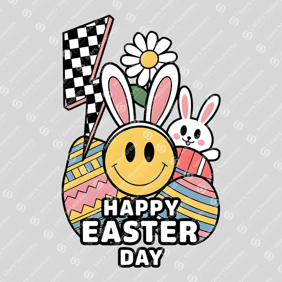 Happy Easter Day Ready-to-Press DTF Transfer | SAT00478