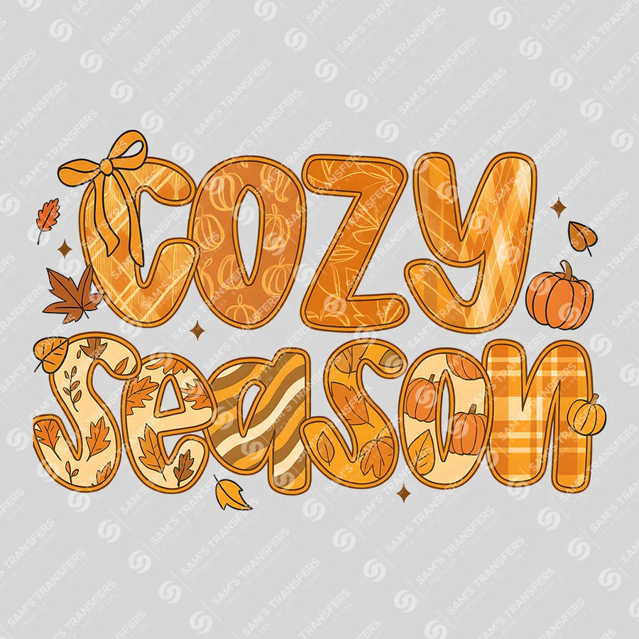 Cozy Season Ready-to-Press DTF Transfer | SAT00648