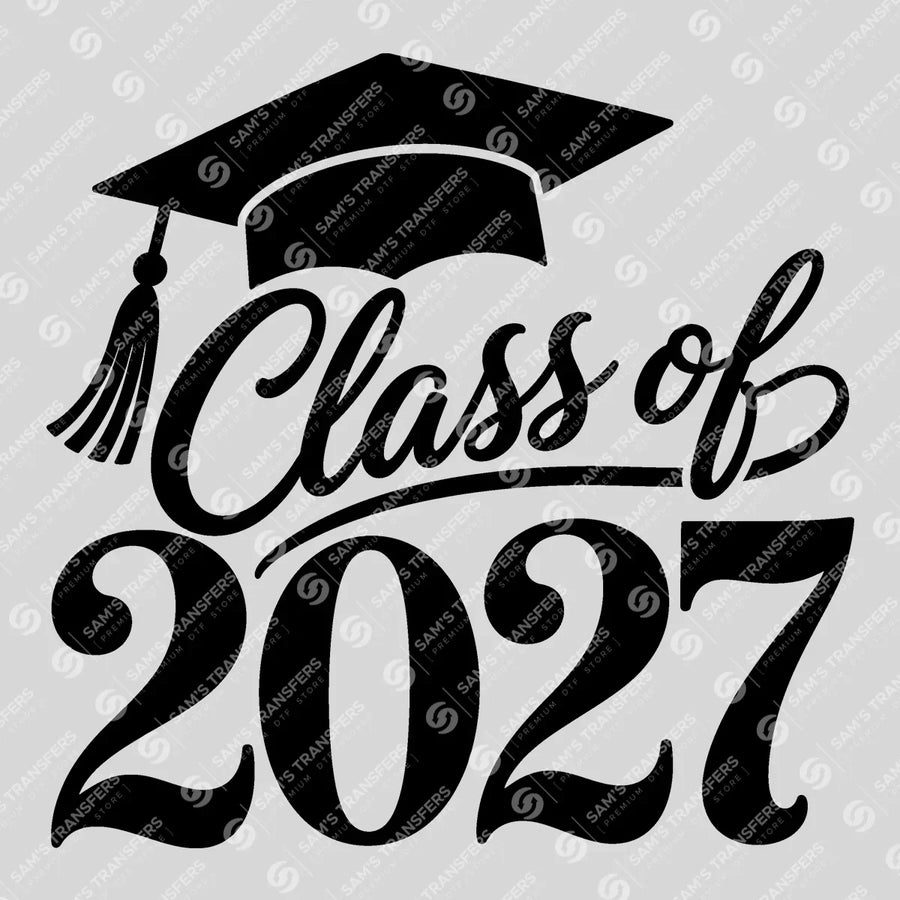 Class Of 2027 Script Ready-to-Press DTF Transfer | SAT00782