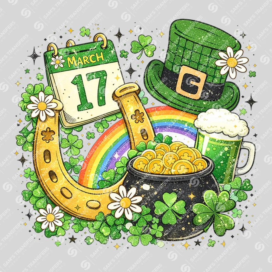 March 17 Lucky Charms Ready-to-Press DTF Transfer | SAT01956