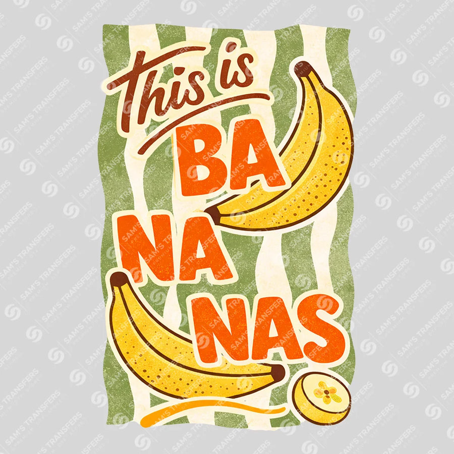 This Is Bananas Retro Ready-to-Press DTF Transfer | SAT02261
