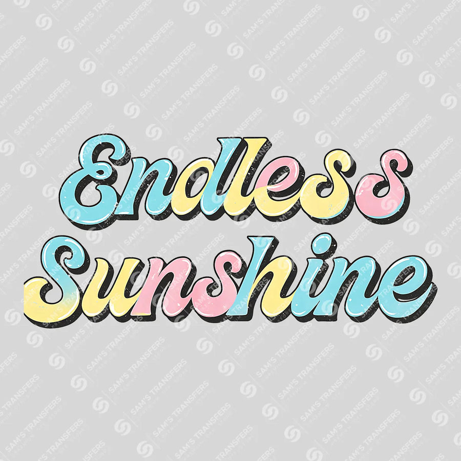 Endless Sunshine Ready-to-Press DTF Transfer | SAT02322