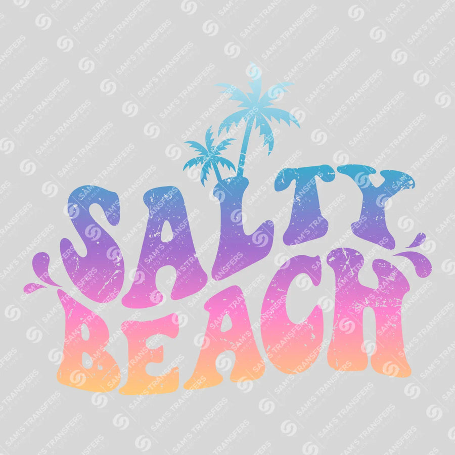 Salty Beach Ready-to-Press DTF Transfer | SAT02358