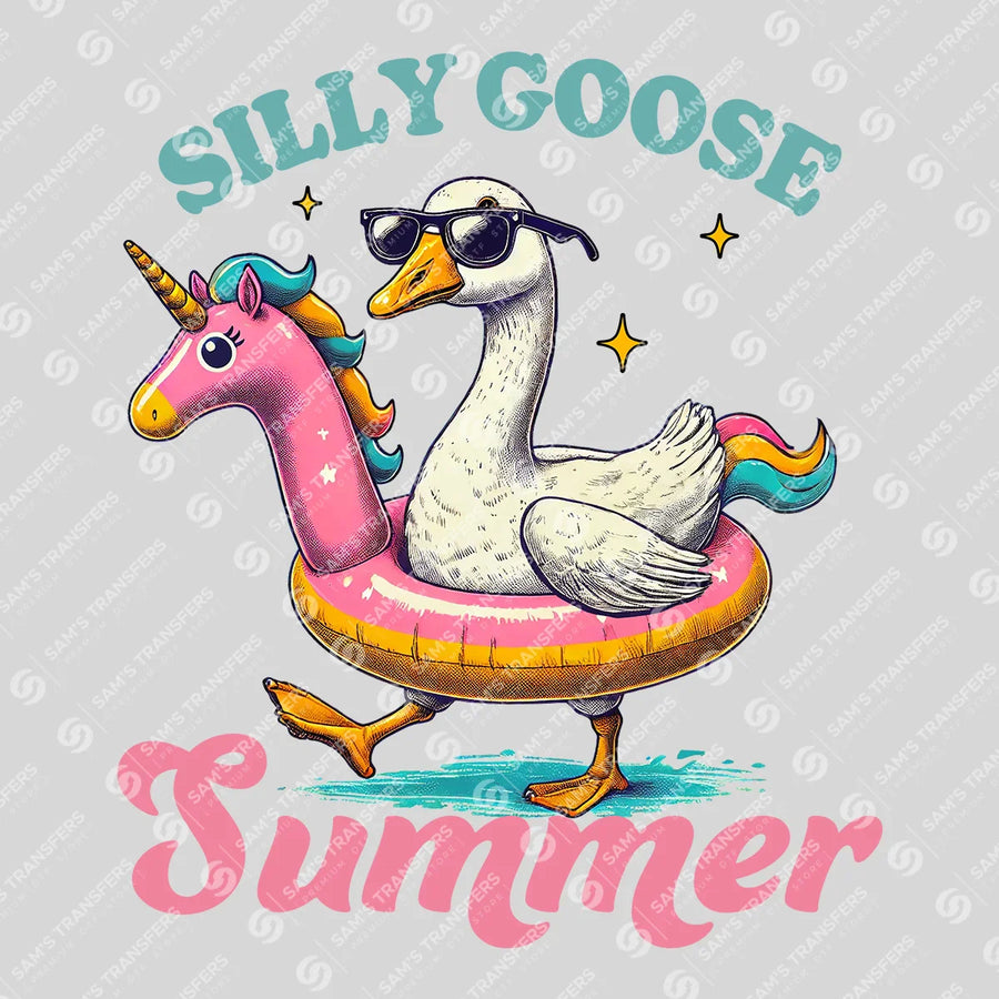 Silly Goose Summer Ready-to-Press DTF Transfer | SAT02364