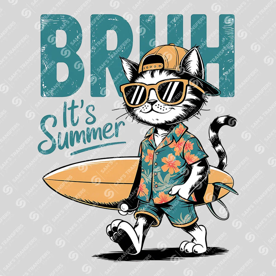 Bruh It's Summer Ready-to-Press DTF Transfer | SAT02373